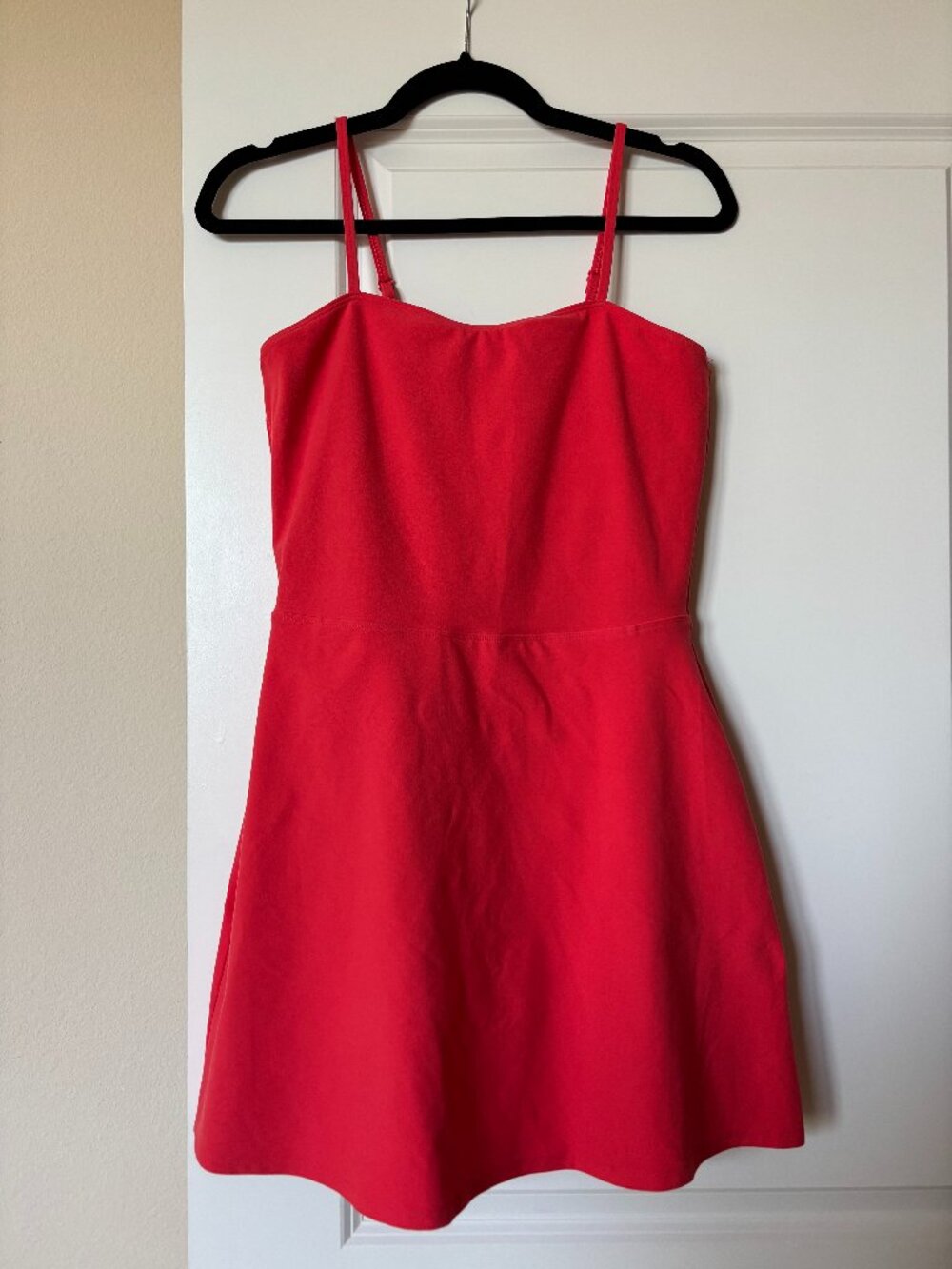 Alo Yoga Courtside Tennis Dress | Red | L
